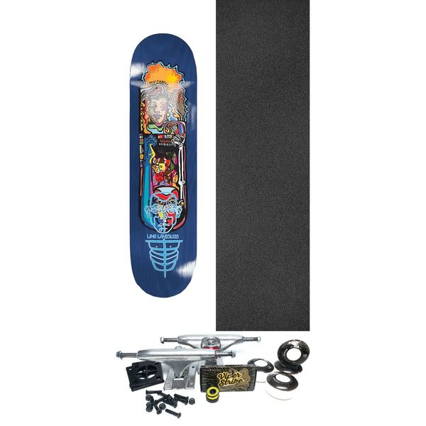 Uma Landsleds Skateboards Cody Chapman Streams Skateboard Deck - 8.5" x 31.91" - Complete Skateboard Bundle